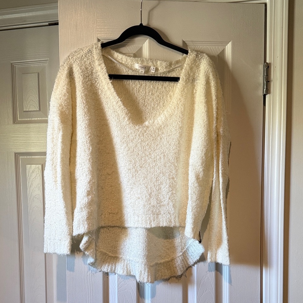 RVCA Cozy White Sweater